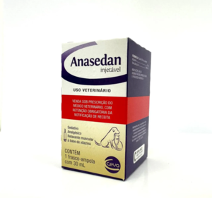 Embalagem do Anasedan Pet &mdash; sedativo veterin&aacute;rio