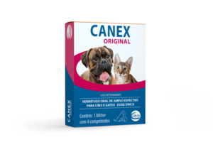 Embalagem do Canex Original &mdash; verm&iacute;fugo para c&atilde;es