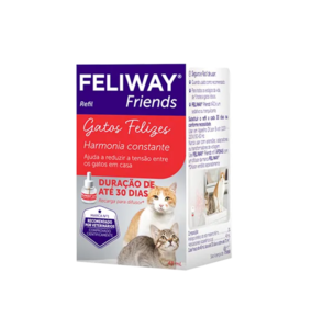 Embalagem do refil Feliway Friends para gatos