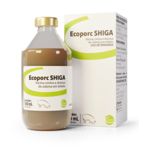 Embalagem da vacina Ecoporc Shiga para su&iacute;nos