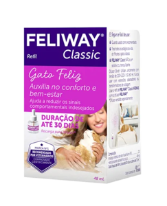 Embalagem do refil Feliway Classic para gatos