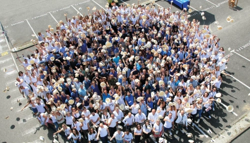 Celebra&ccedil;&atilde;o de colaboradores da Ceva em equipe
